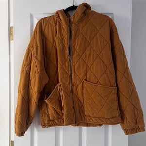 Free People Lookalike zip up jacket